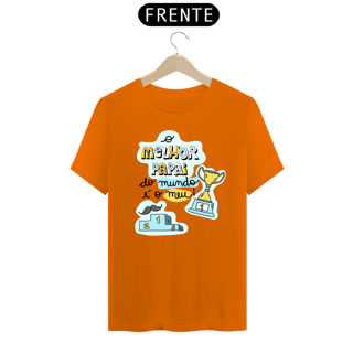 Nome do produto Camiseta masculina básica - dia dos pais - o melhor pai do mundo