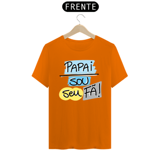 Nome do produto Camiseta masculina básica - dia dos pais - papai sou seu fã