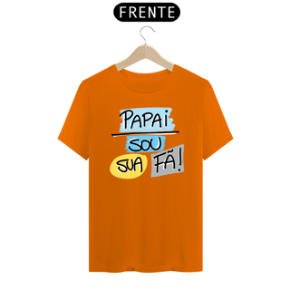 Nome do produto Camiseta masculina básica - dia dos pais - sou sua fã