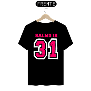 Camiseta masculina básica - Salmo 18:31
