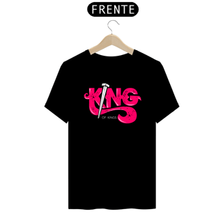 Camiseta masculina básica - King - arte vermelha