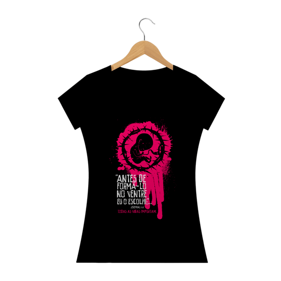 Camiseta feminina básica - Antes de forma-lo 