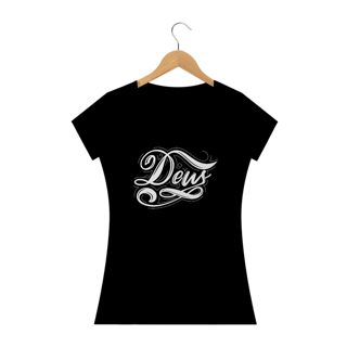 Camisa básica feminina - Deus