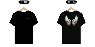 Nome do produto Camiseta masculina básica - verdades - asa nas costas