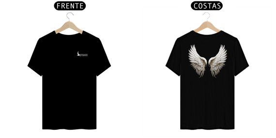 Camiseta masculina básica - verdades - asa nas costas
