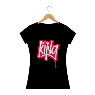 Nome do produto Camiseta feminina básica - King