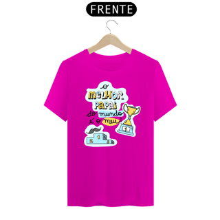 Nome do produto Camiseta masculina básica - dia dos pais - o melhor pai do mundo