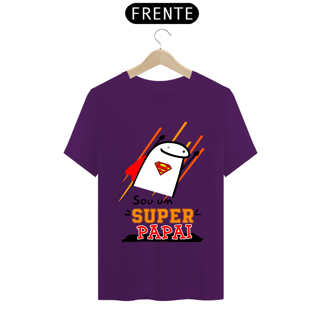 Nome do produto Camiseta masculina básica - flork dia dos pais - super pai