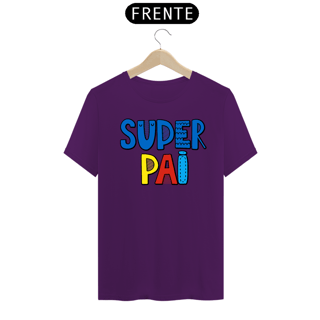 Nome do produto Camiseta masculina básica - dia dos pais - super pai
