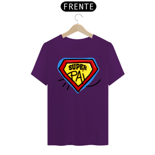 Nome do produto Camiseta masculina básica - dia dos pais - auper pai