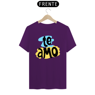 Nome do produto Camiseta masculina básica - dia dos pais - te amo