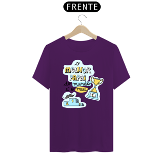 Nome do produto Camiseta masculina básica - dia dos pais - o melhor pai do mundo