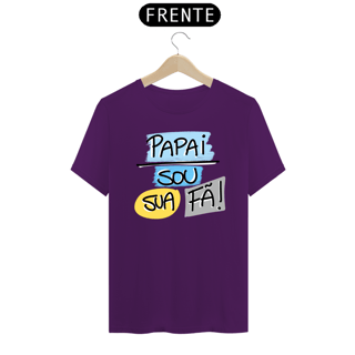 Nome do produto Camiseta masculina básica - dia dos pais - sou sua fã