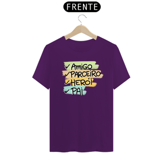 Nome do produto Camiseta masculina básica - dia dos pais - amigo, parceiro