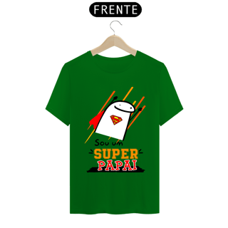 Nome do produto Camiseta masculina básica - flork dia dos pais - super pai