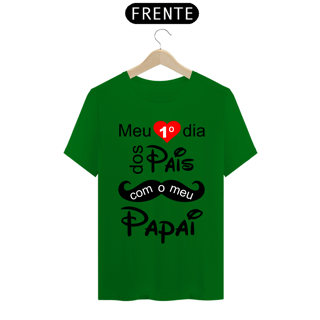 Nome do produto Camiseta masculina básica - dia dos pais - meu primeiro dia dos pais 