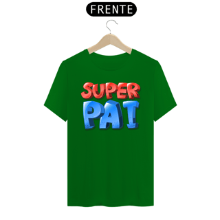 Nome do produto Camiseta masculina básica - dia dos pais - super pai