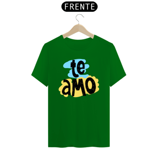 Nome do produto Camiseta masculina básica - dia dos pais - te amo