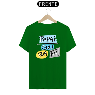 Nome do produto Camiseta masculina básica - dia dos pais - sou sua fã