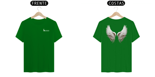 Nome do produto Camiseta masculina básica - verdades - asa nas costas