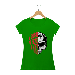 Nome do produto Camiseta Bl - Caveira - Rm6:23