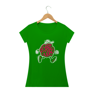 Nome do produto Camiseta feminina básica - Partiu culto