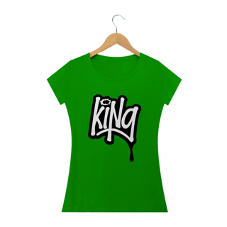 Nome do produto Camiseta feminina básica - King
