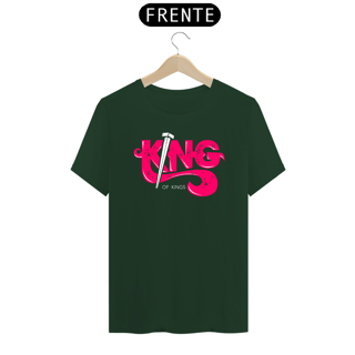 Nome do produto Camiseta masculina básica - King - arte vermelha