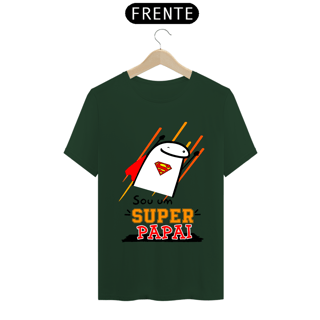 Nome do produto Camiseta masculina básica - flork dia dos pais - super pai