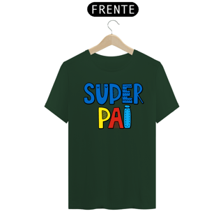 Nome do produto Camiseta masculina básica - dia dos pais - super pai