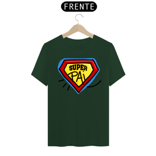 Nome do produto Camiseta masculina básica - dia dos pais - auper pai