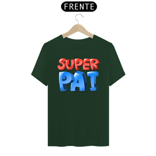 Nome do produto Camiseta masculina básica - dia dos pais - super pai