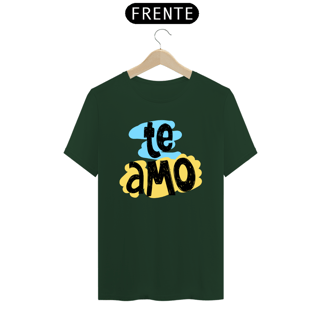 Nome do produto Camiseta masculina básica - dia dos pais - te amo