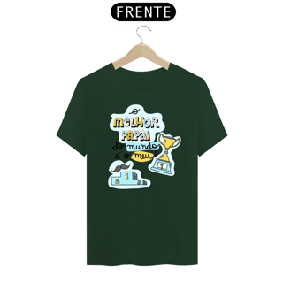 Nome do produto Camiseta masculina básica - dia dos pais - o melhor pai do mundo
