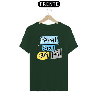 Nome do produto Camiseta masculina básica - dia dos pais - sou sua fã