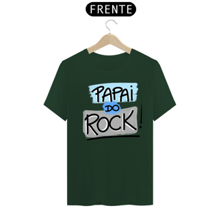 Nome do produto Camiseta masculina básica - dia dos pais - papai do rock
