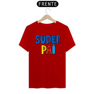 Nome do produto Camiseta masculina básica - dia dos pais - super pai