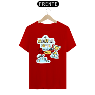 Nome do produto Camiseta masculina básica - dia dos pais - o melhor pai do mundo