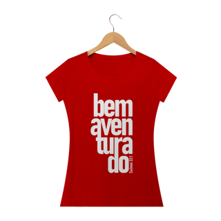 Nome do produto Camiseta feminina básica - Bem aventurado