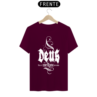 Nome do produto Deus tem o melhor pra mim - Branco