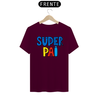 Nome do produto Camiseta masculina básica - dia dos pais - super pai