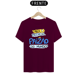 Nome do produto Camiseta masculina básica - dia dos pais - para o melhor paizão do mundo