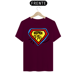 Nome do produto Camiseta masculina básica - dia dos pais - auper pai