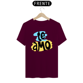 Nome do produto Camiseta masculina básica - dia dos pais - te amo