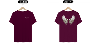 Nome do produto Camiseta masculina básica - verdades - asa nas costas