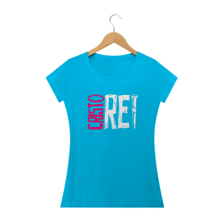 Nome do produto Camiseta feminina básica - Cristo Rei