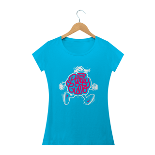 Nome do produto Camiseta feminina básica - Partiu culto