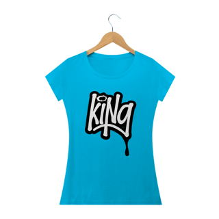 Nome do produto Camiseta feminina básica - King