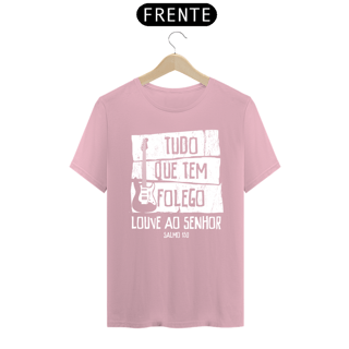Nome do produto Camiseta masculina básica - Tudo que tem folego