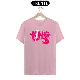 Nome do produto Camiseta masculina básica - King - arte vermelha